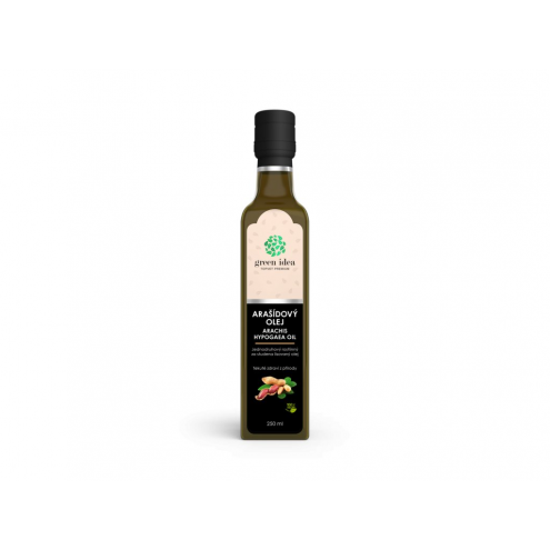 Green Idea Arašídový olej, 250 ml.